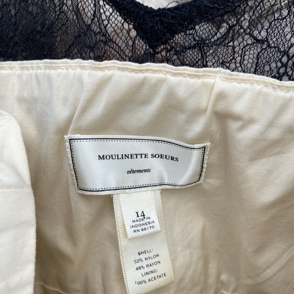 Moulinette Soeurs Black Lace Dress - Picture 5 of 5